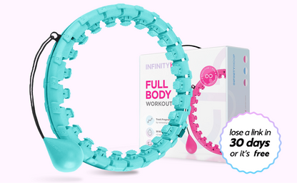Infinity Hoop - Weighted Hula Hoop for Fun Hula Hoop Workouts