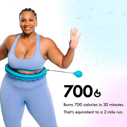 Infinity Hoop - Weighted Hula Hoop for Fun Hula Hoop Workouts