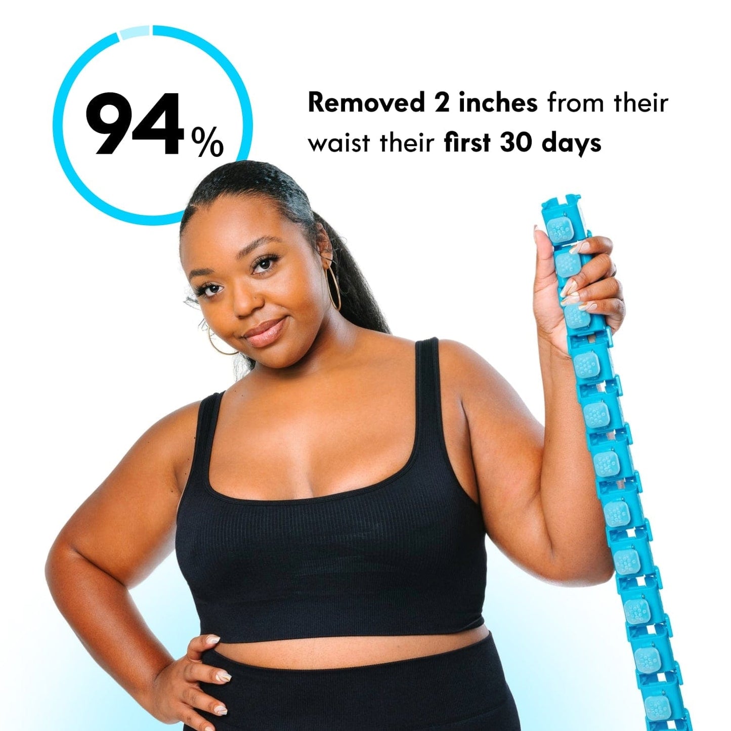 Infinity Hoop - Weighted Hula Hoop for Fun Hula Hoop Workouts